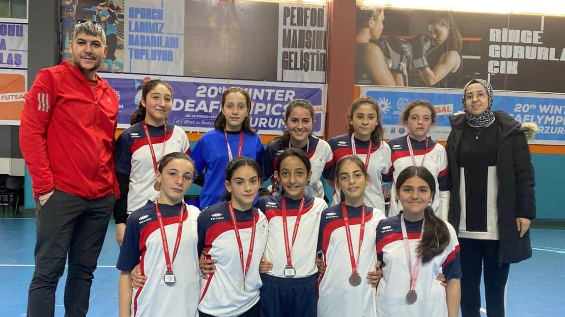 Okul Sporları Futsal Yıldız Kızlarda İl Dördüncüsü Olduk